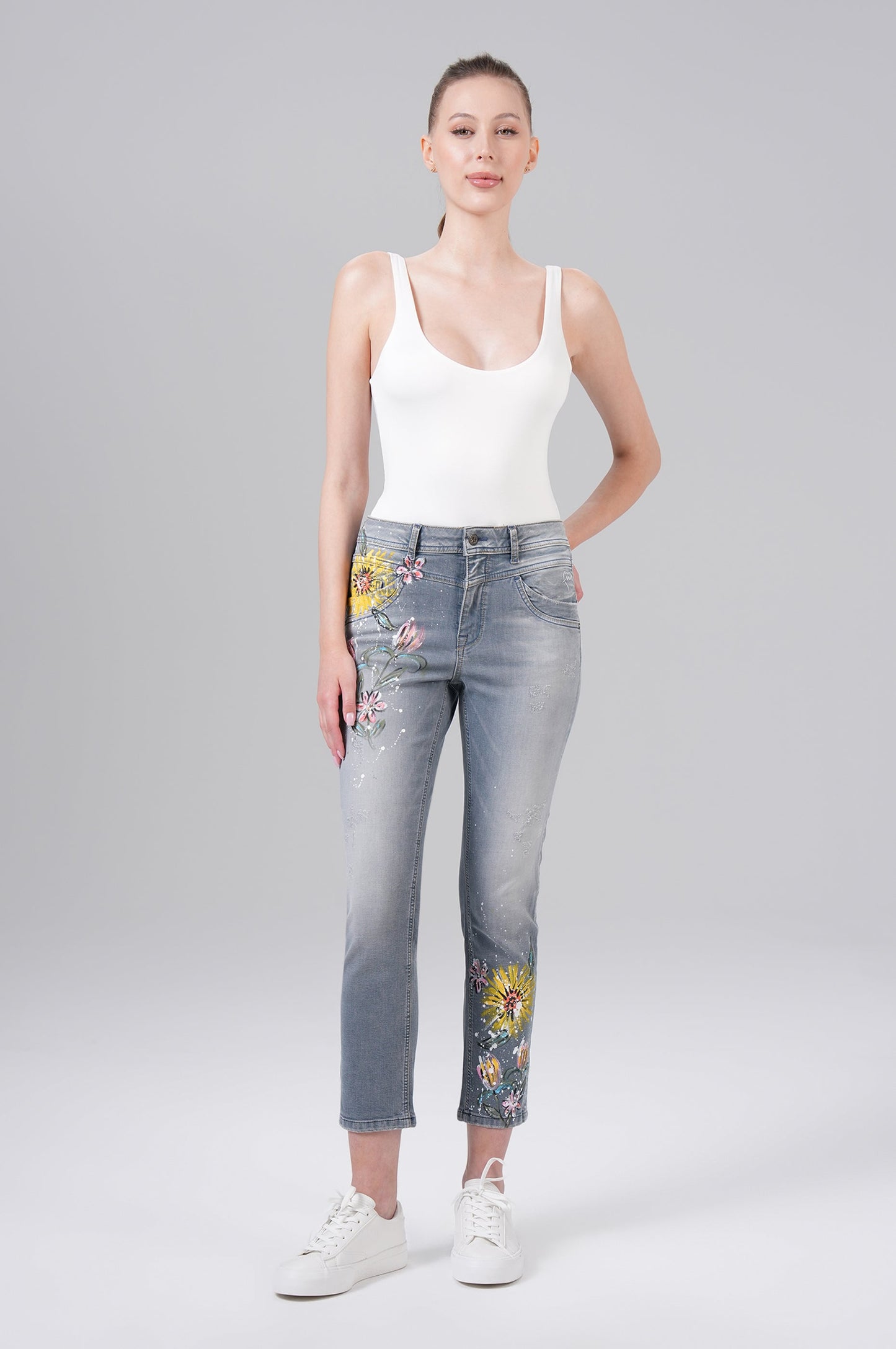 Rea High Regular Fit | Acid Grey