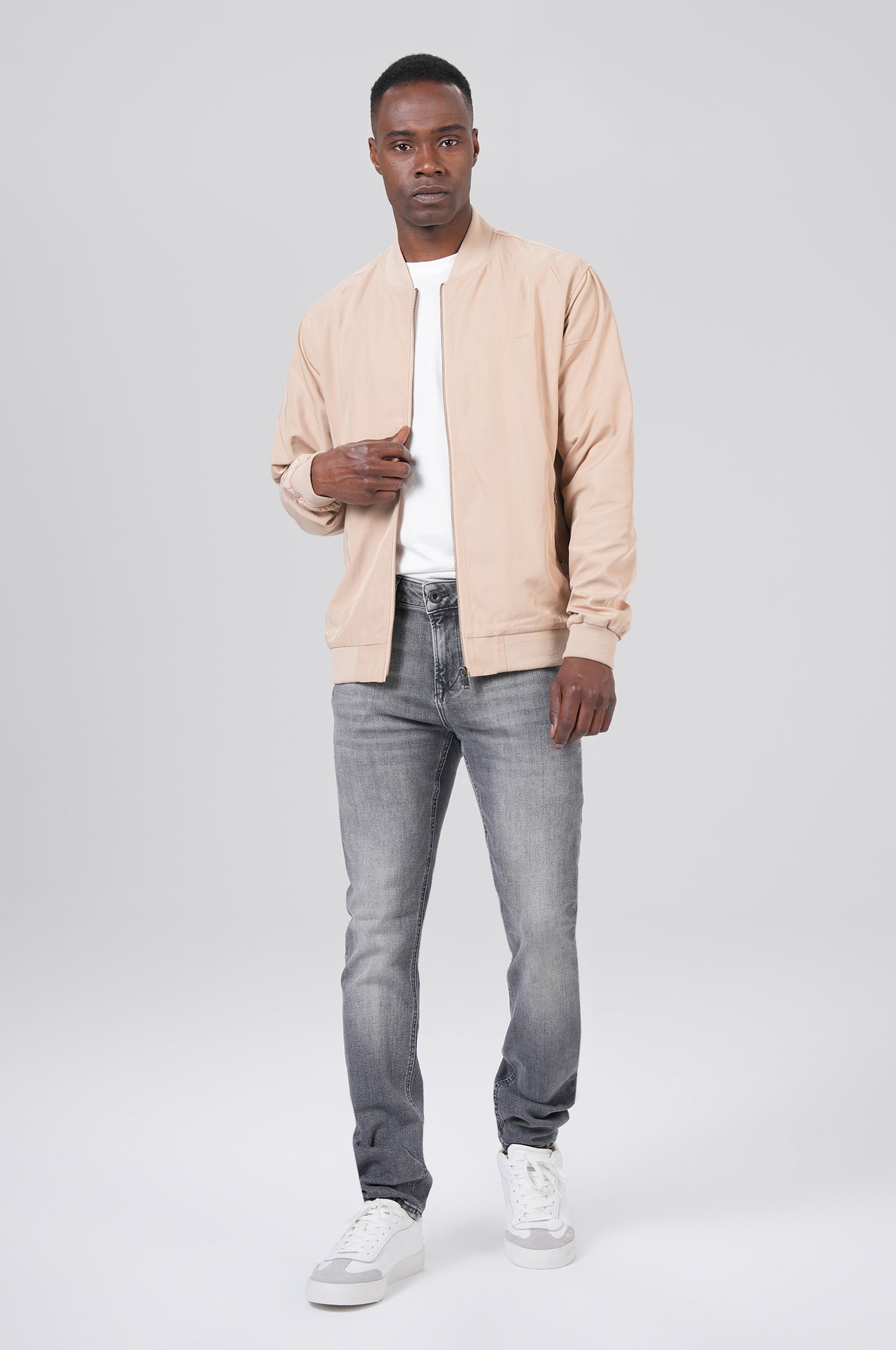 Jaden College Jacket - Beige