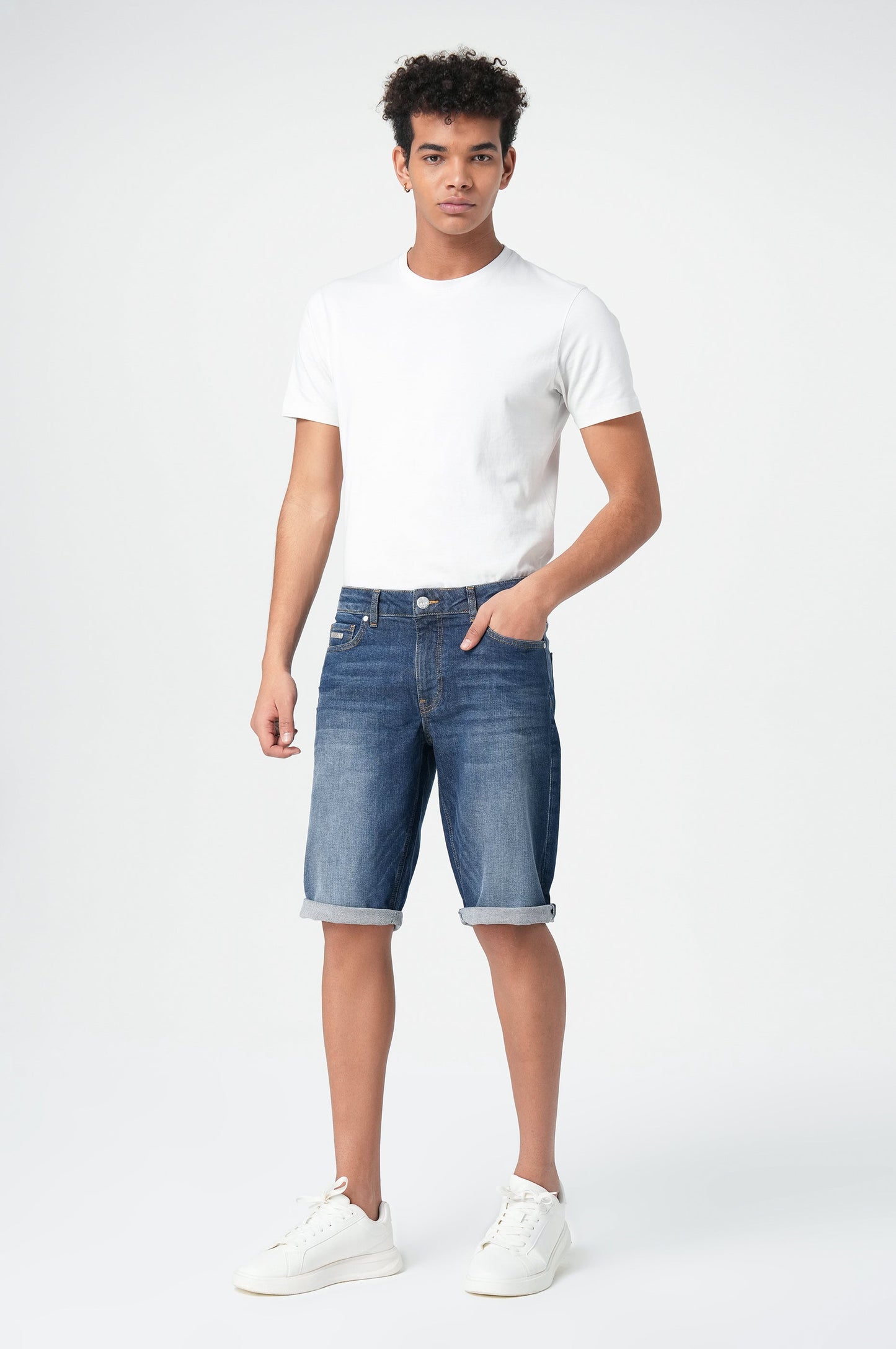 Trevol Shorts | Dull Blue