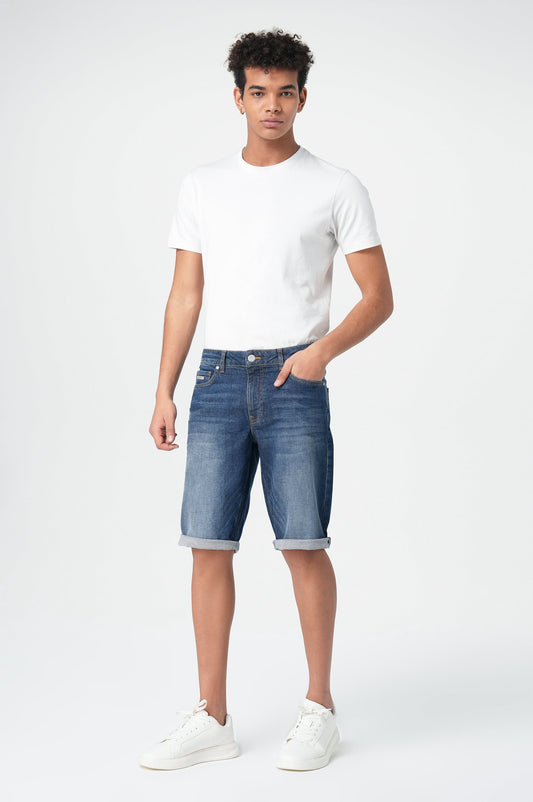 Trevol Shorts | Dull Blue