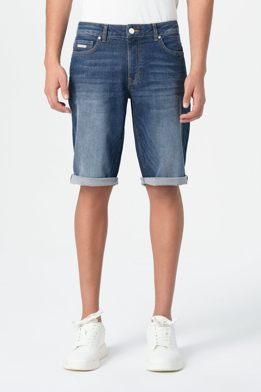 Trevol Shorts | Dull Blue