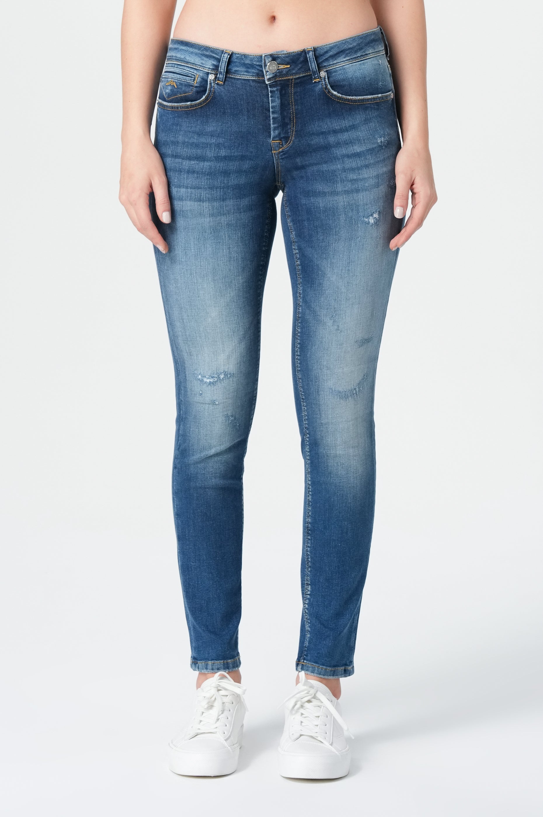 Monika Slim Fit - M.O.D - Dad Blue - 1