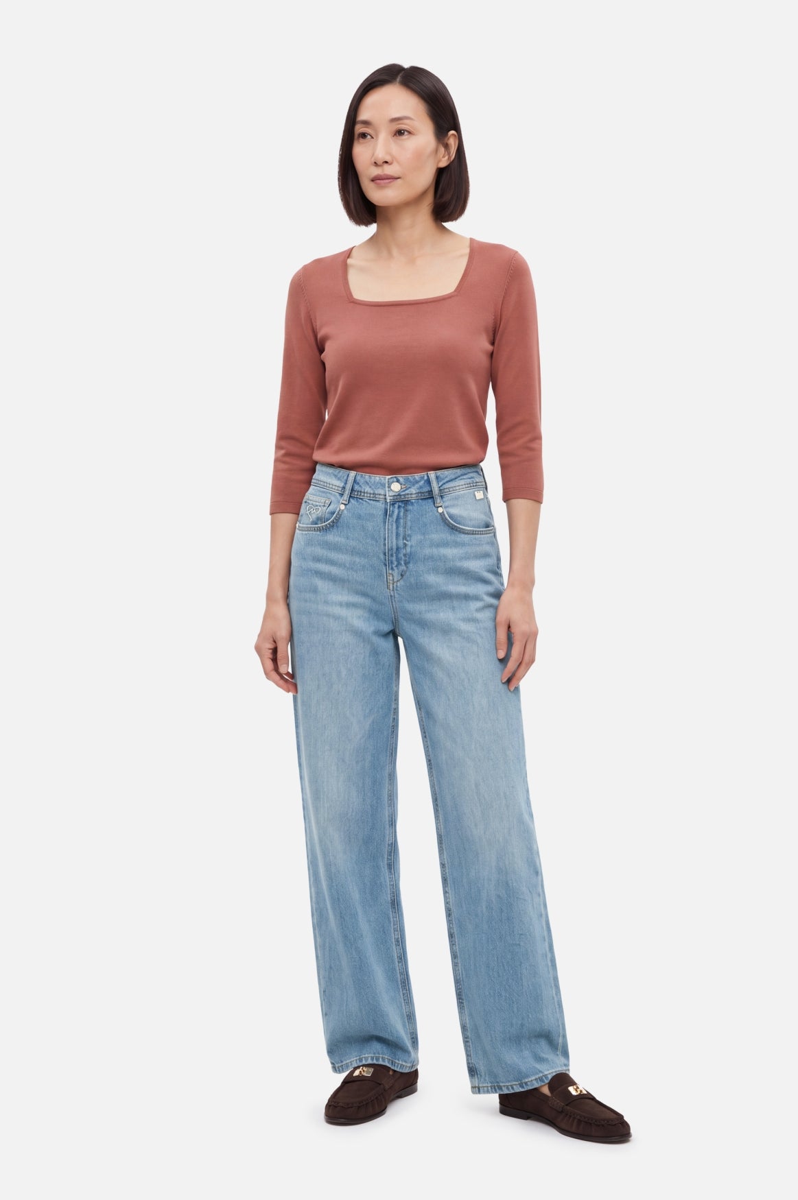 Nicola Wide Leg | Delicious Blue