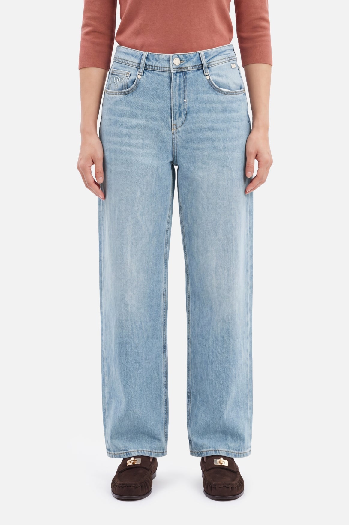 Nicola Wide Leg | Delicious Blue