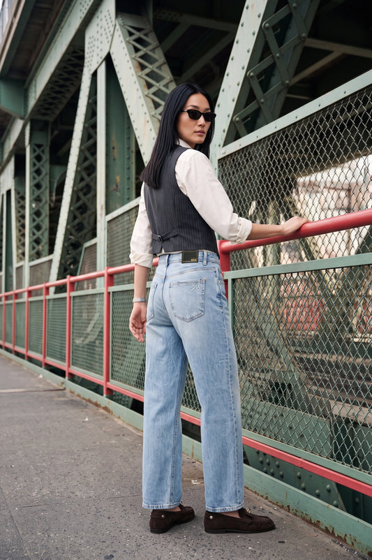 Nicola Wide Leg | Delicious Blue