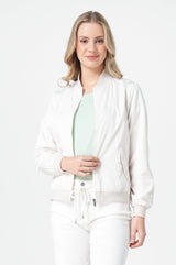 Jelly Blouson Jacket | Beige Blond