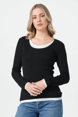 Women Pullover | Black