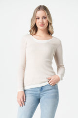 Women Pullover | Beige Blond