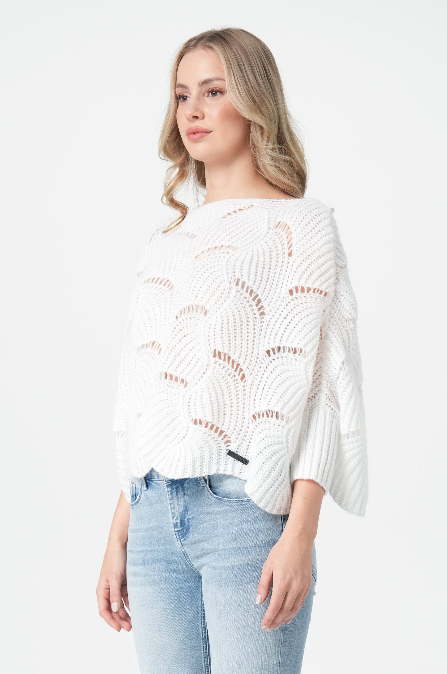 Women Pullover | White