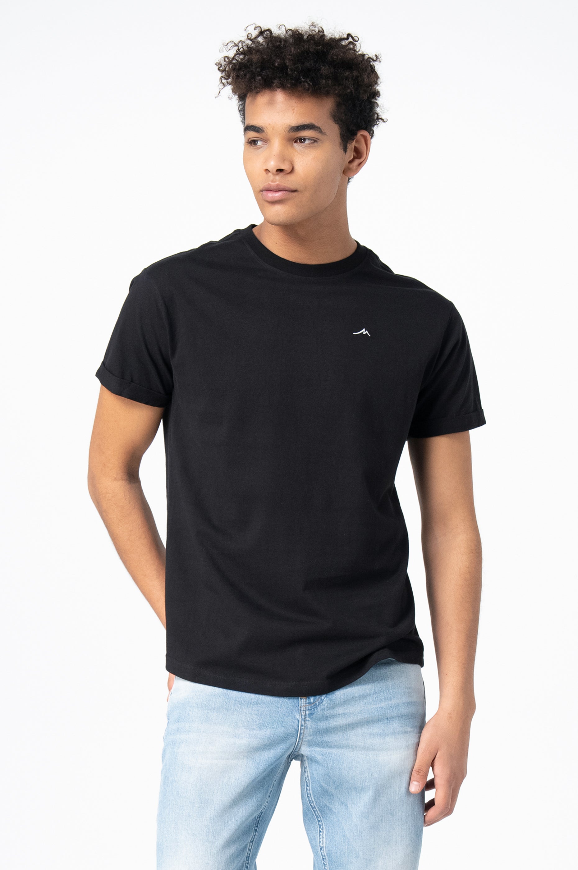 T-Shirt Men Back Print - M.O.D - Black - 1