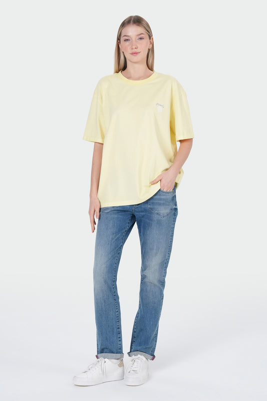 Annabell T-Shirt | Pastel Yellow