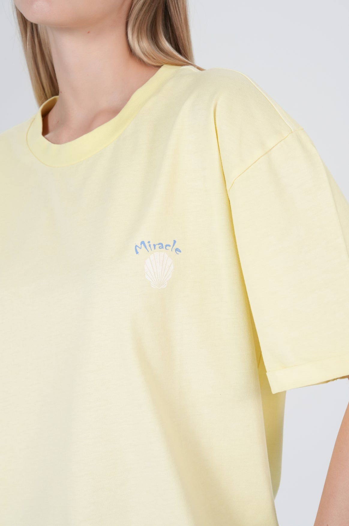 Annabell T-Shirt | Pastel Yellow
