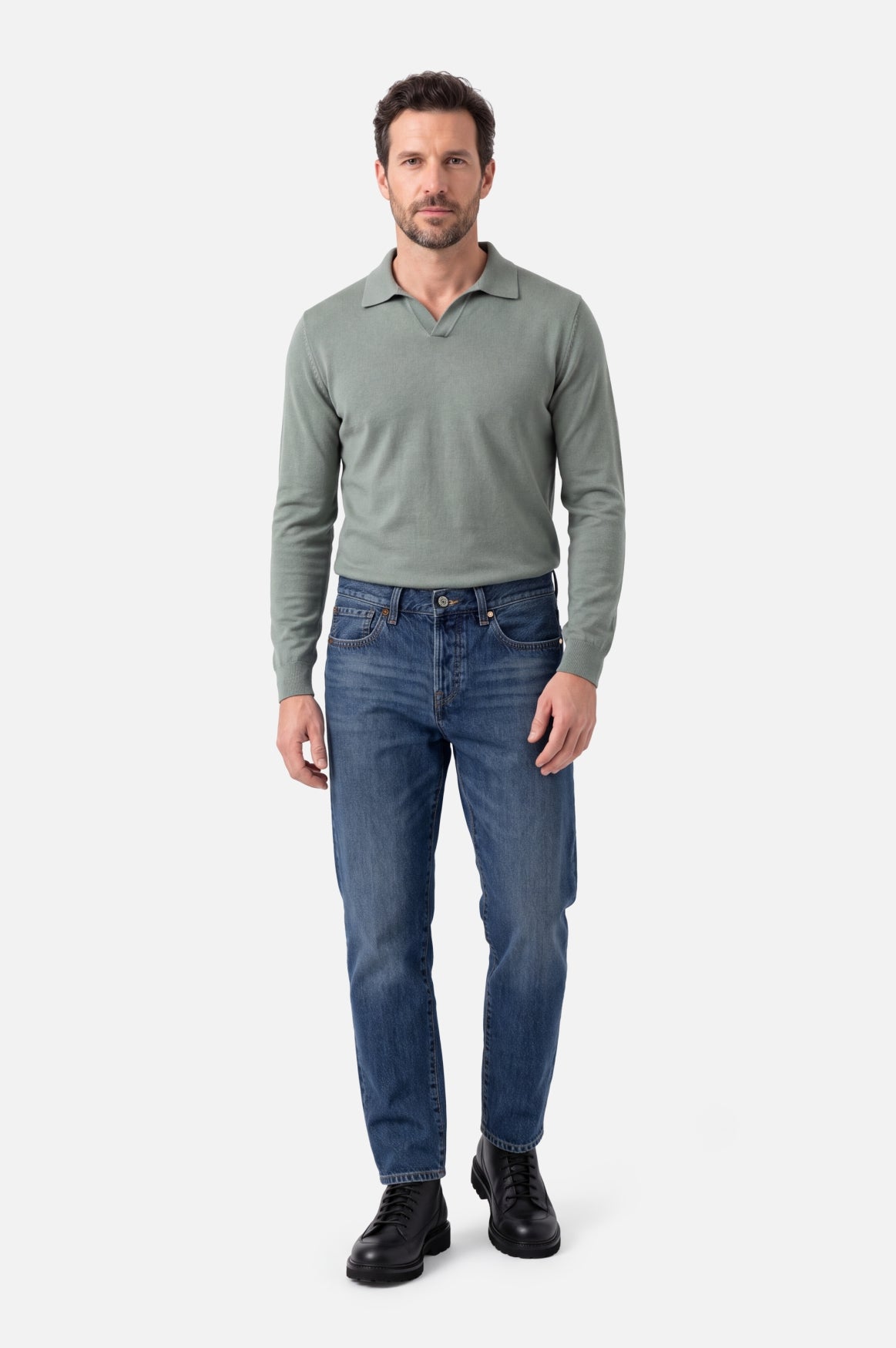 Aron Straight | Filled Blue