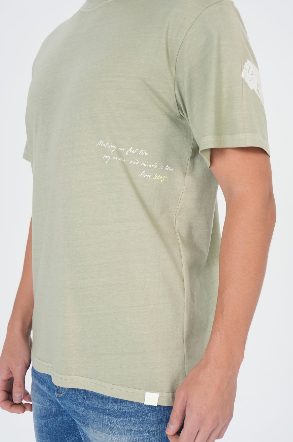 Edison T-shirt | Seagrass
