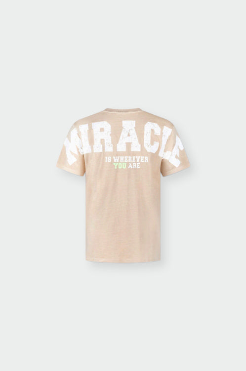 Edison T-shirt | Pebble Beige