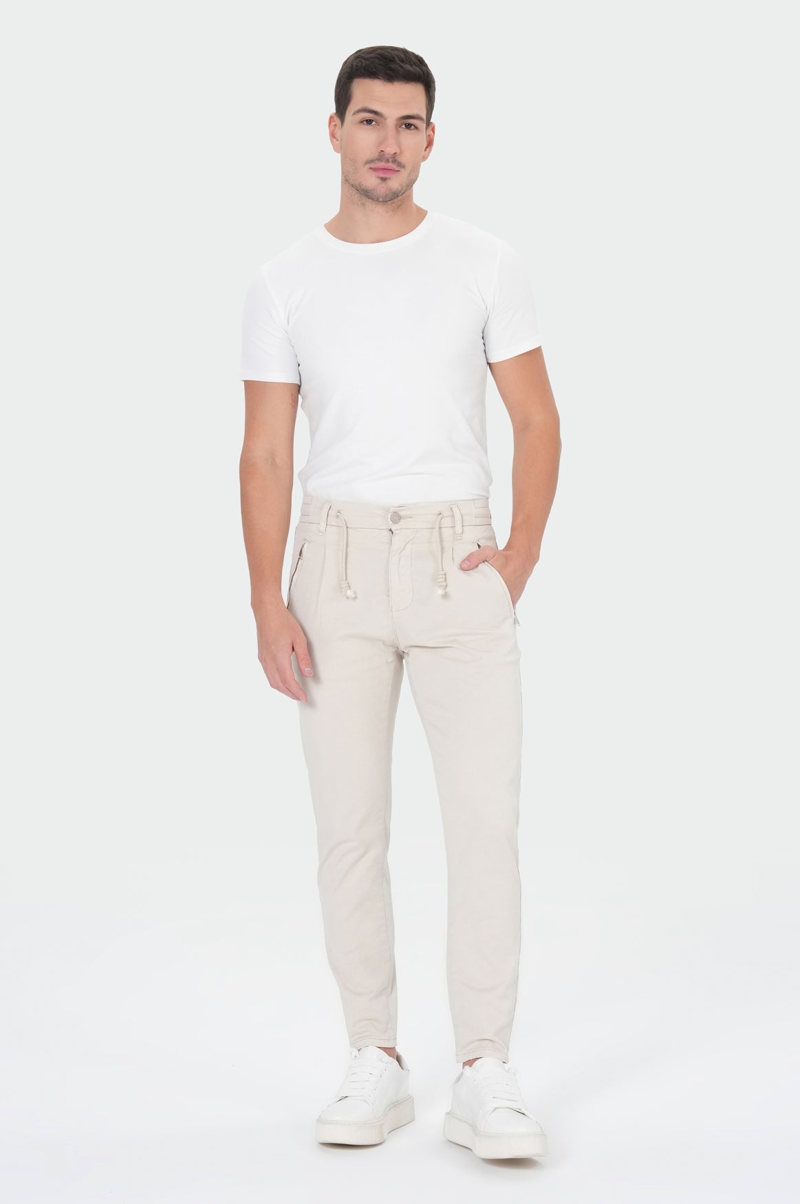 Hank Chino | Pebble Beige