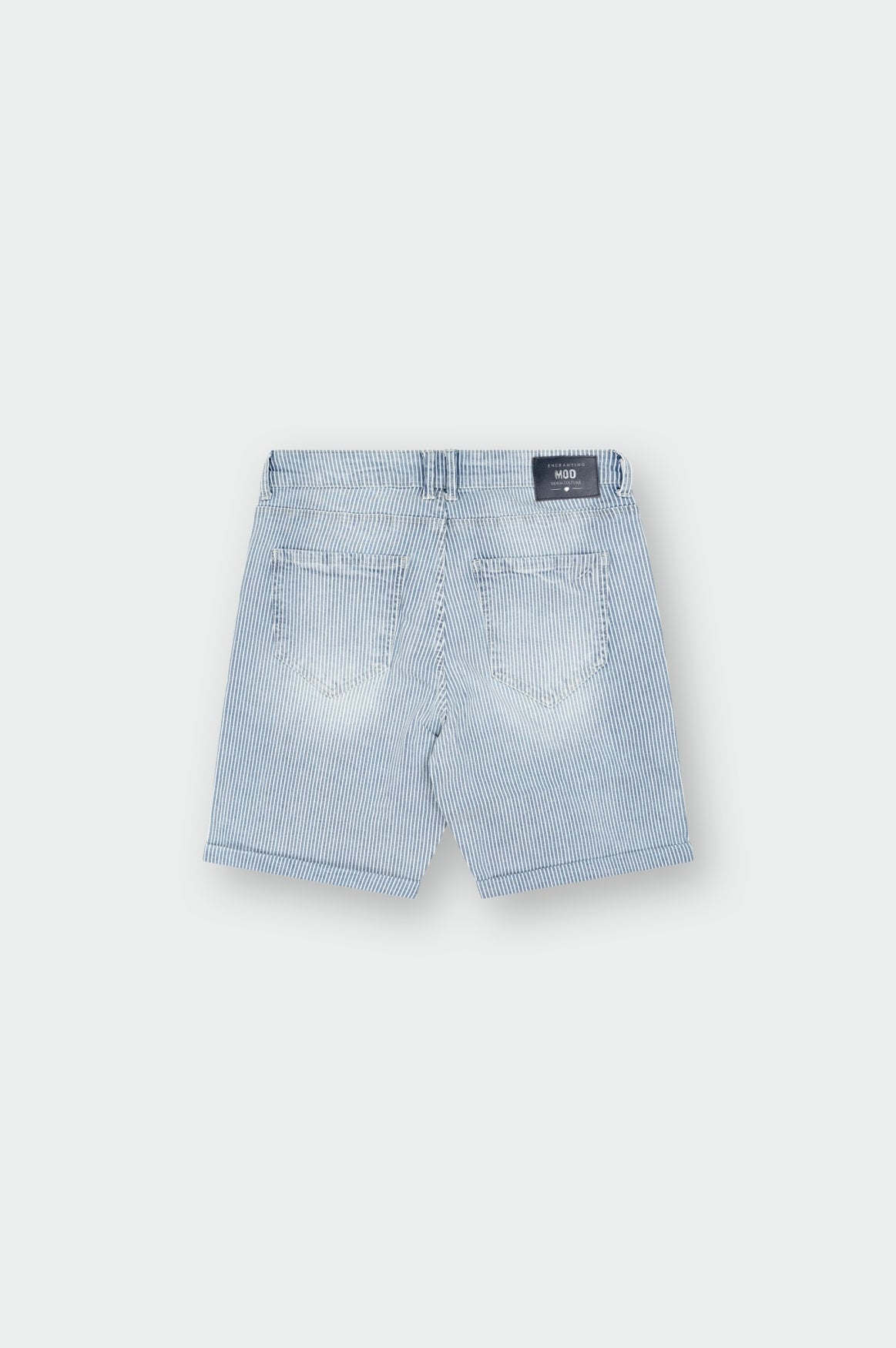 Lucky Shorts | Stripe Denim