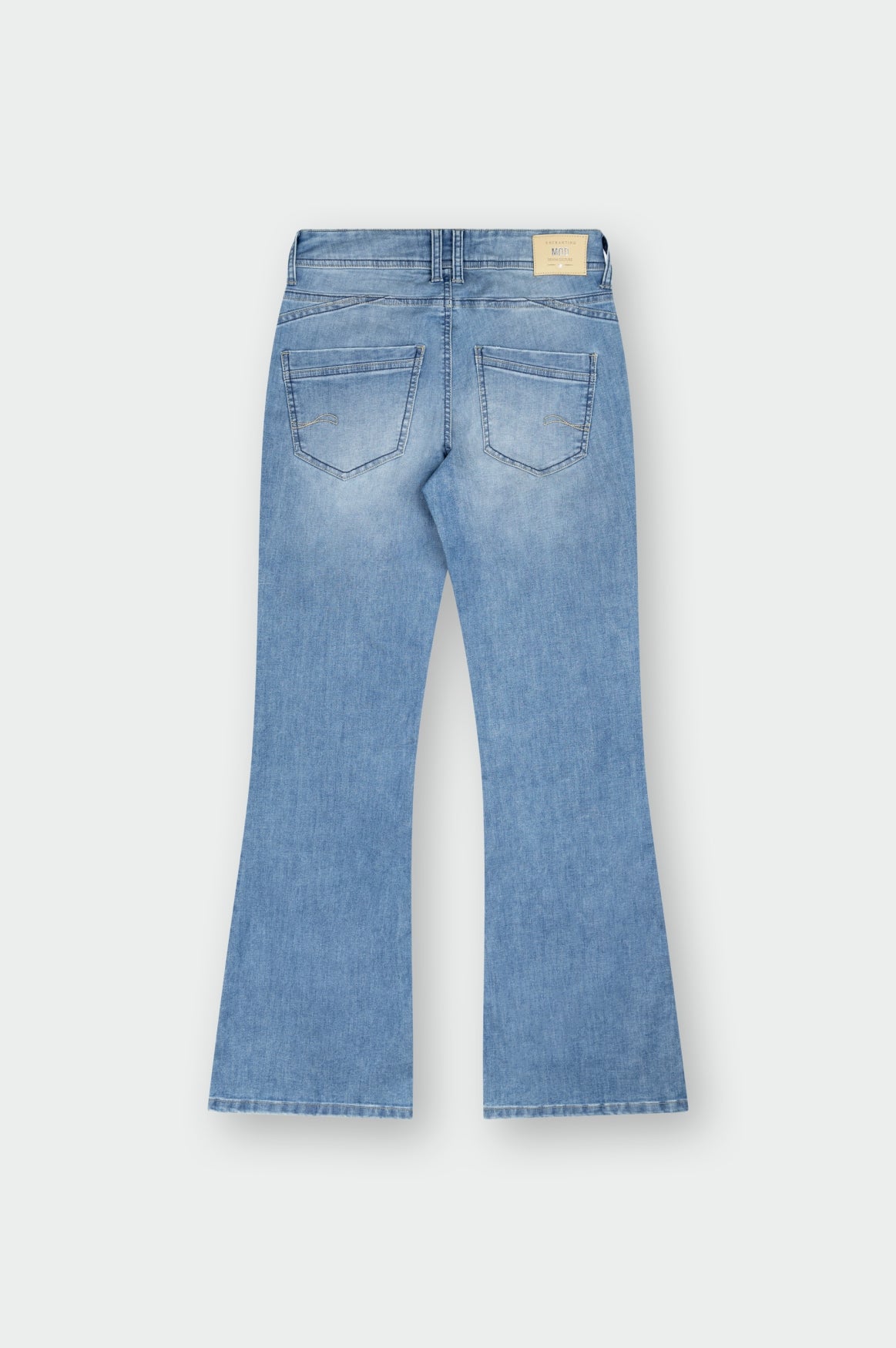 Marry Flared | Flower Blue