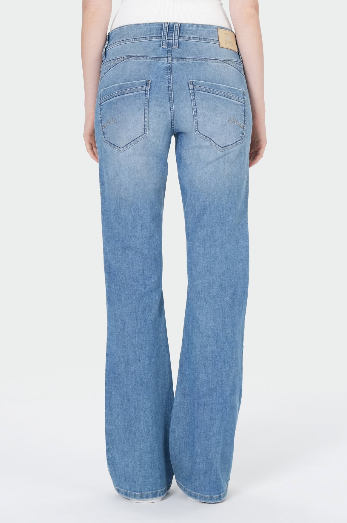 Marry Flared | Flower Blue