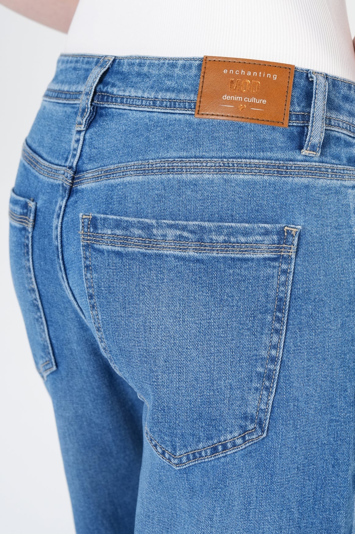 NICOLA Wide Leg | Farmer Blue