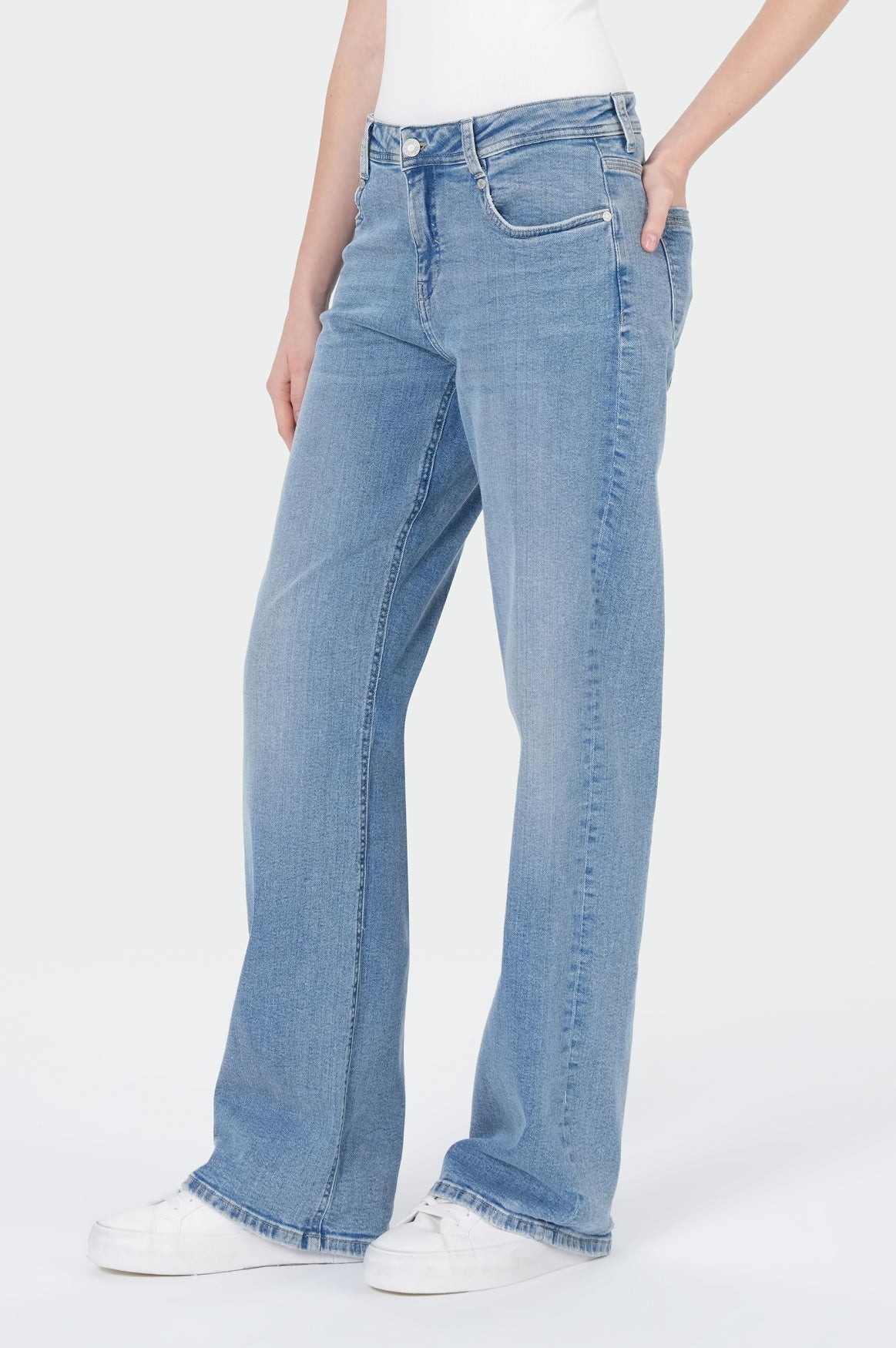 NICOLA Wide Leg | Light Blue