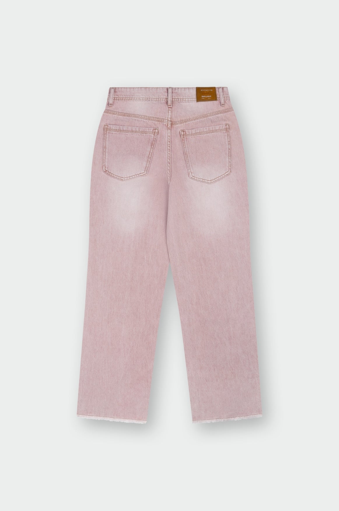 Nicola Wide Leg | Light Aurora Red