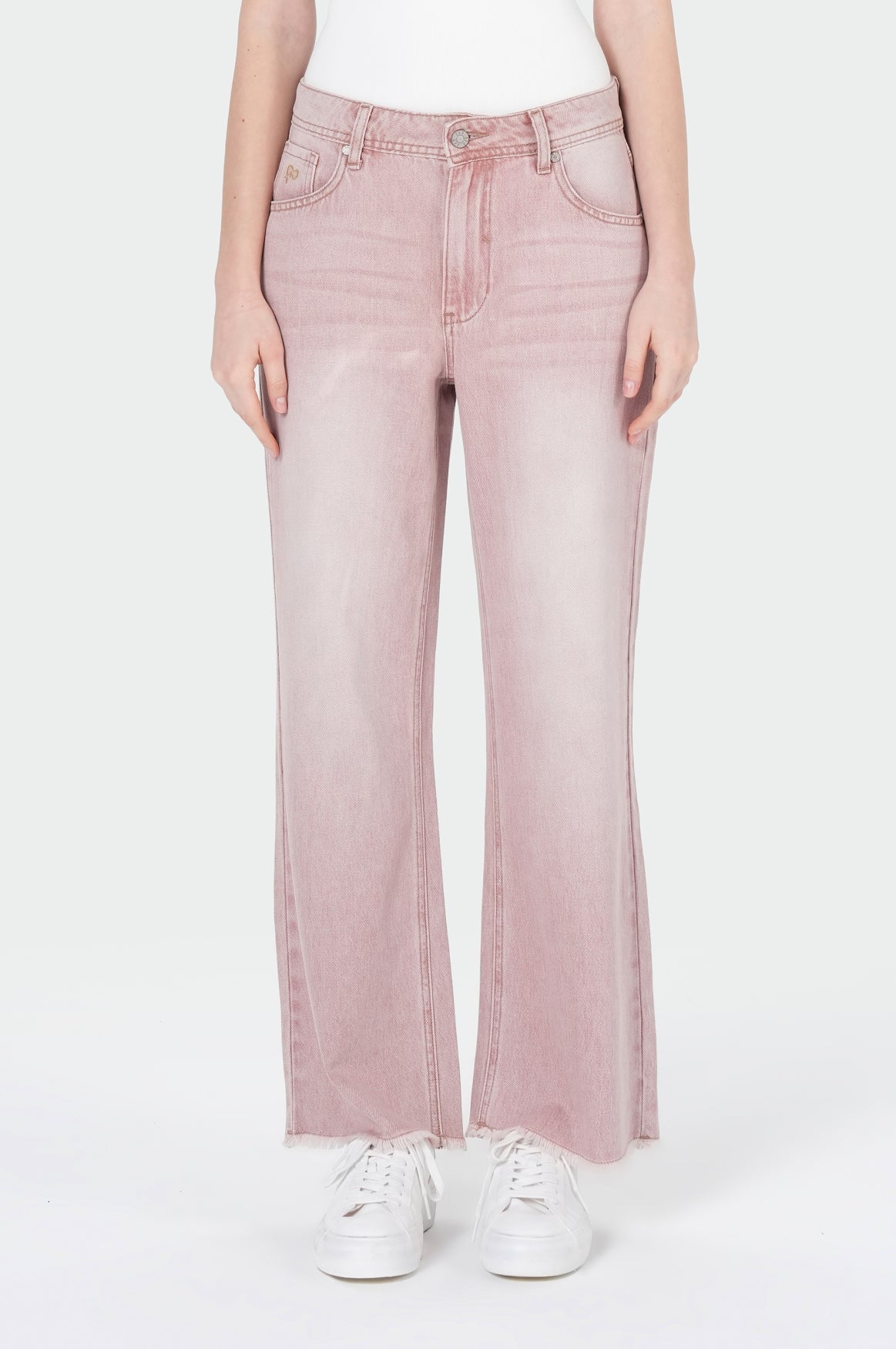 Nicola Wide Leg | Light Aurora Red