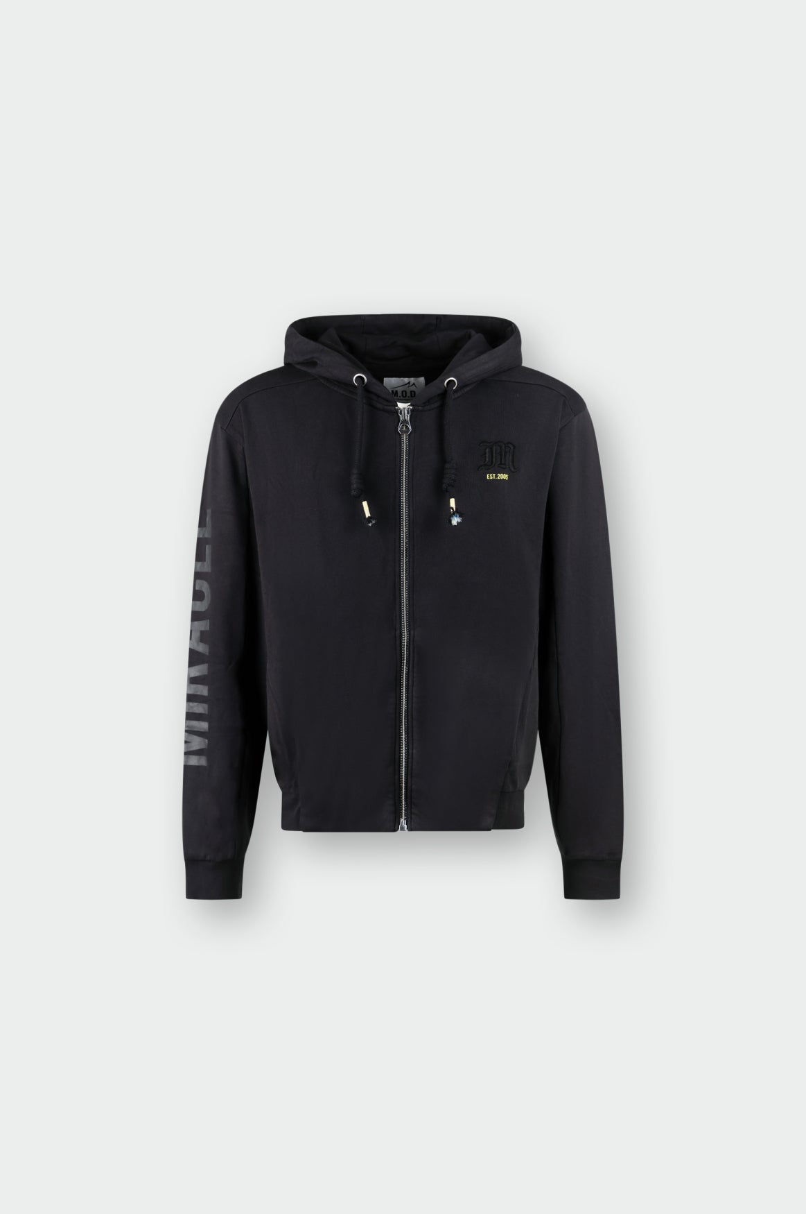 Scott Zip Hoody | Black