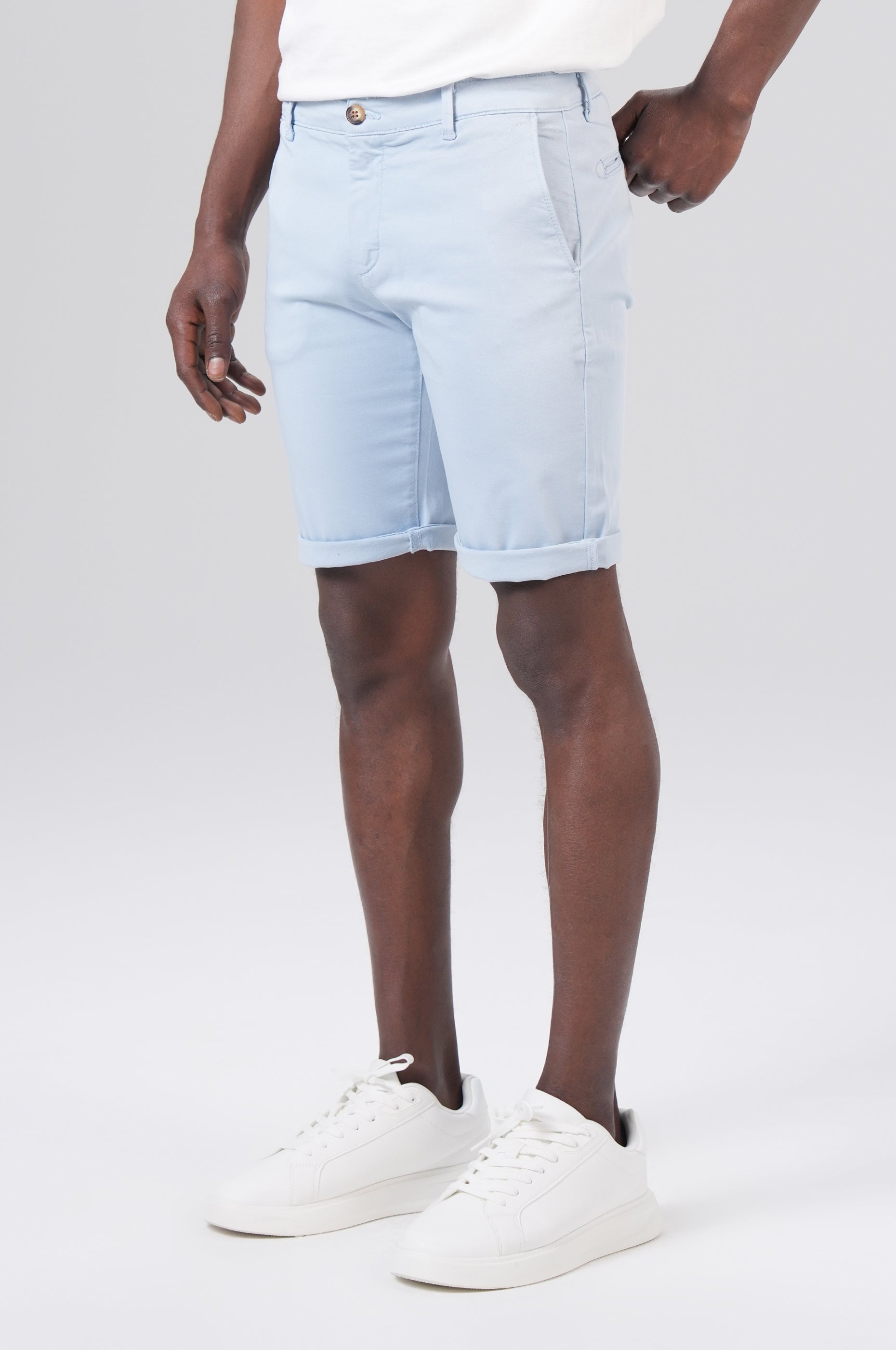 Hector Chino Shorts - M.O.D - Soft Blue - 2