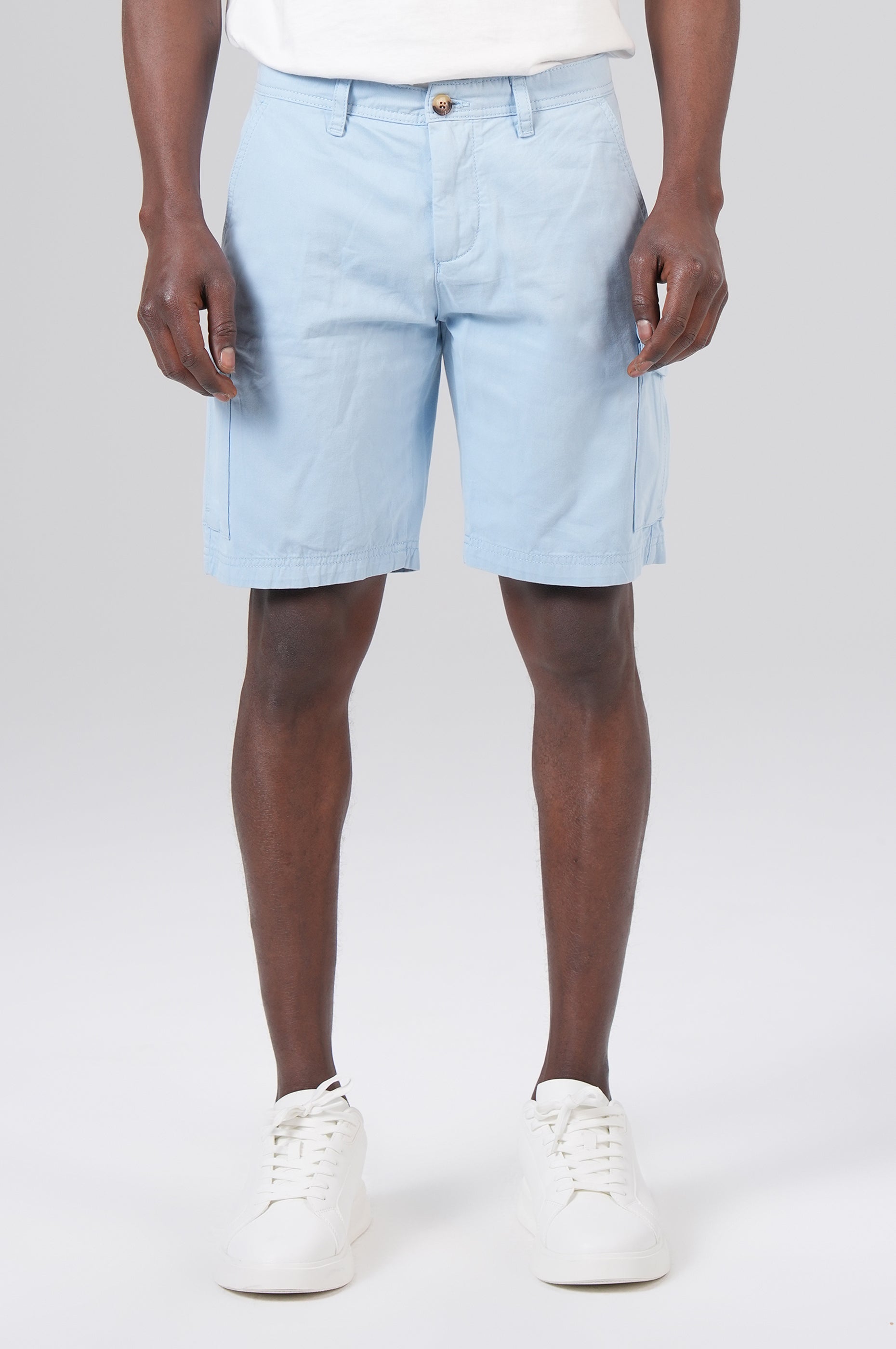 Elliot Cargo Shorts - M.O.D - Soft Blue - 1