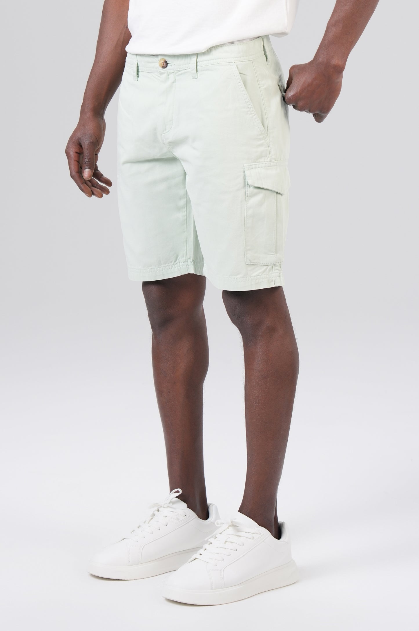 Elliot Cargo Shorts - M.O.D - Soft Mint - 2