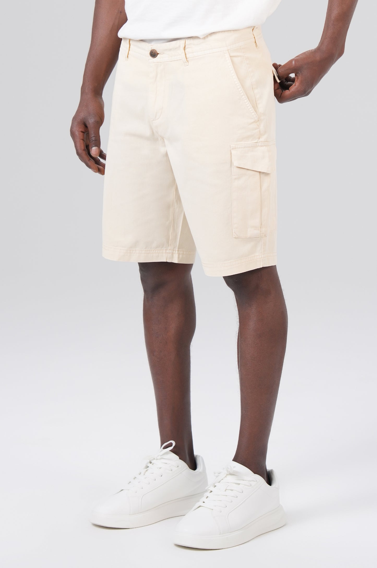 Elliot Cargo Shorts - M.O.D - Soft Bone - 2