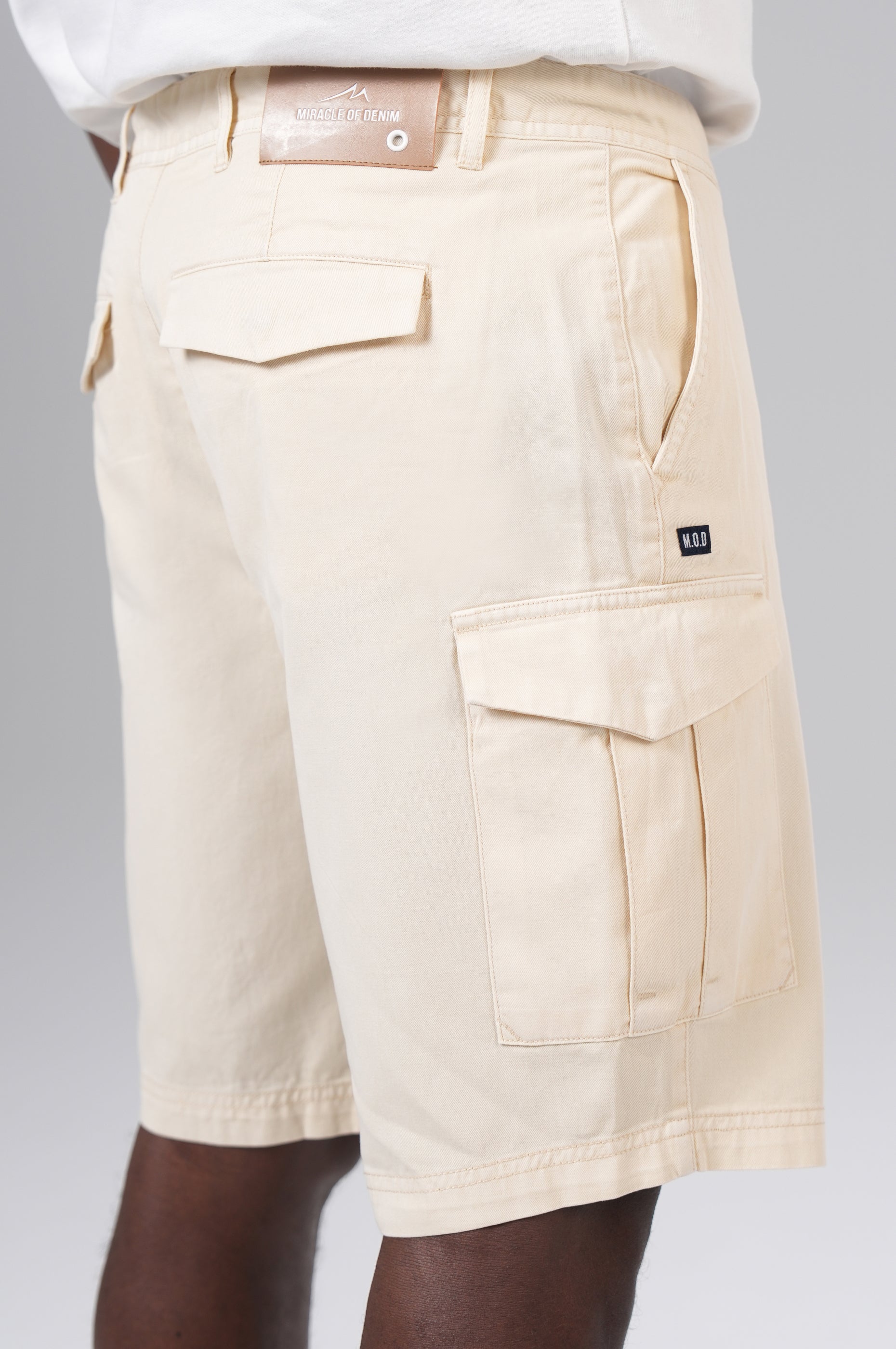 Elliot Cargo Shorts - M.O.D - Soft Bone - 4