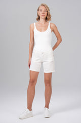 Lessi Shorts | Soft White