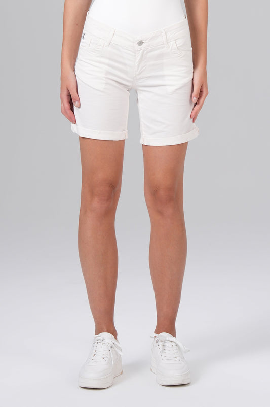 Lessi Shorts | Soft White