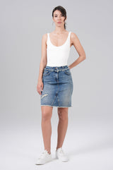 Sina Skirt | Bite Blue