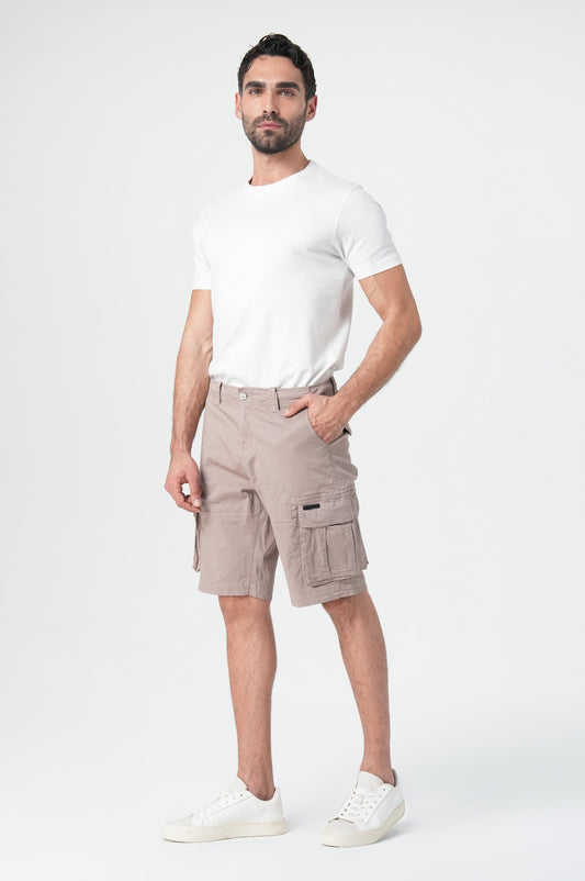 Ezra Cargo Shorts | Taupe