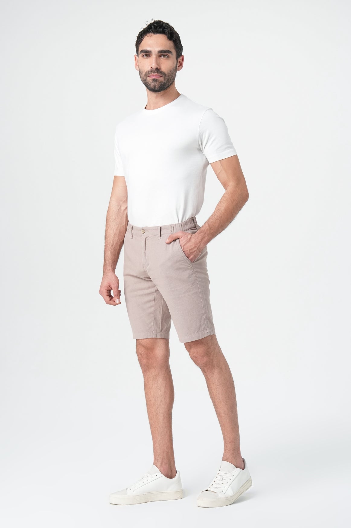 Hunter Chino Shorts | Taupe