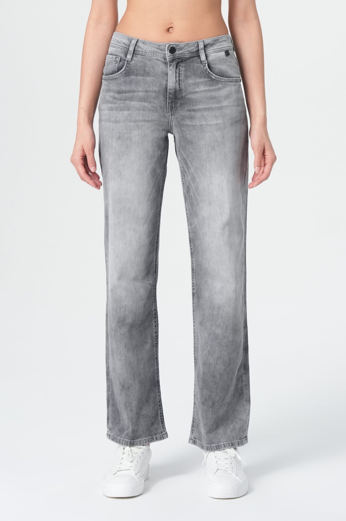 Nicola Wide Leg | Dynamic Grey