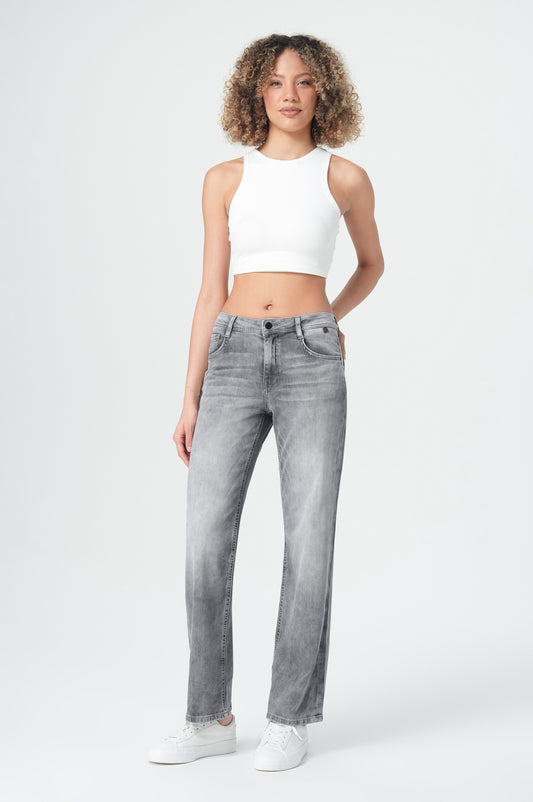 Nicola Wide Leg | Dynamic Grey