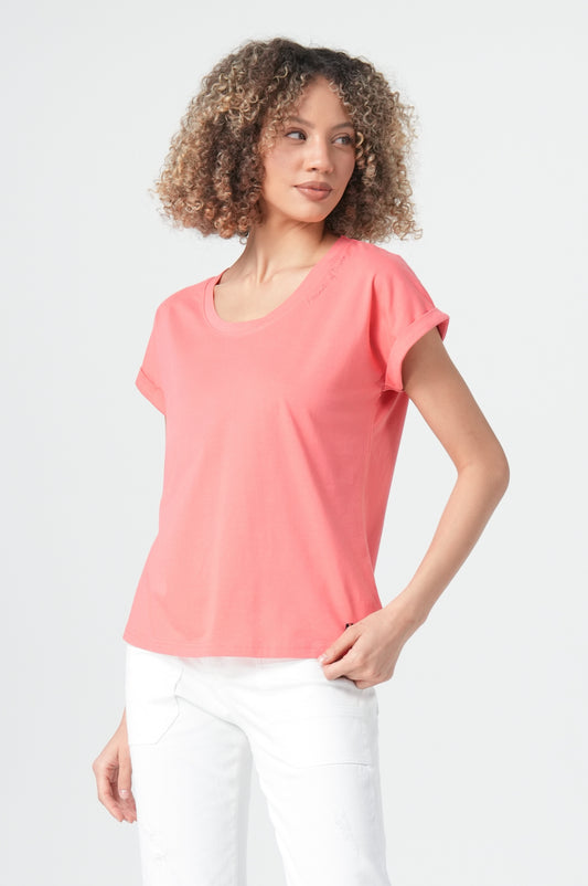 T-Shirt Women | Sunset Coral
