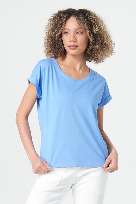 T-Shirt Women | Azure Blue