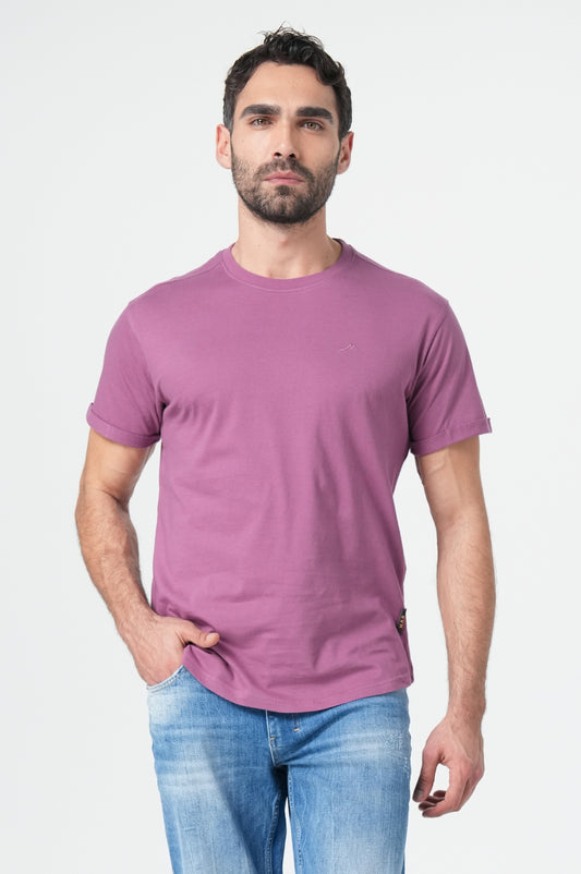 Basic T-Shirt Men | Mauve Hazel