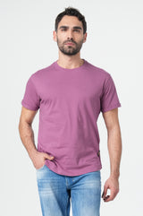 Basic T-Shirt Men | Mauve Hazel