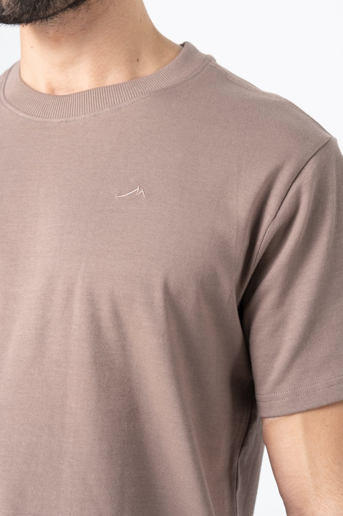 Basic T-Shirt Men | Taupe