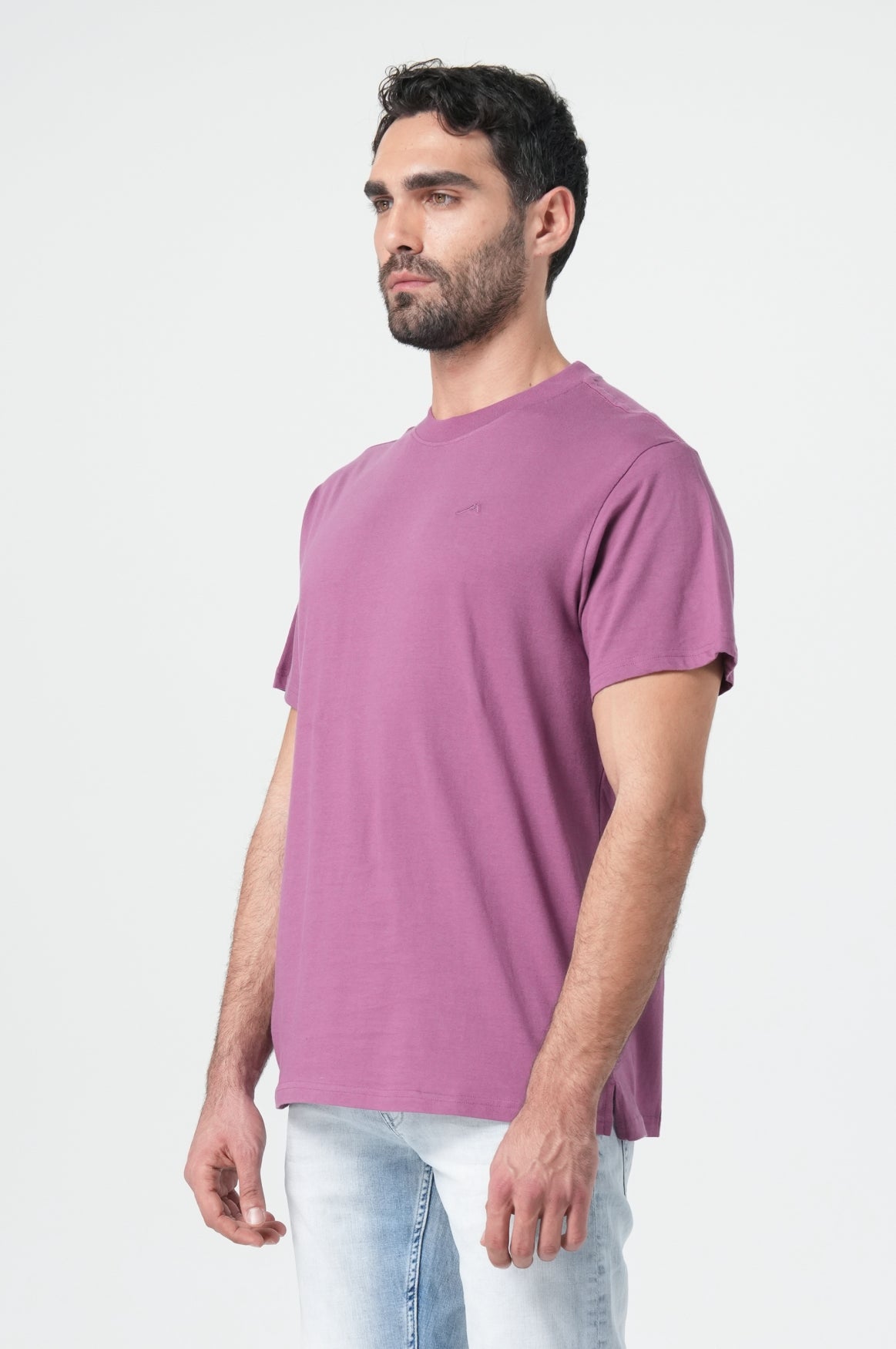 Basic T-Shirt Men | Mauve Hazel