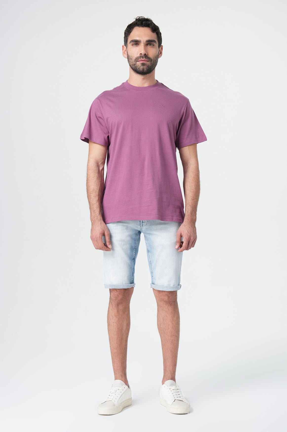 Basic T-Shirt Men | Mauve Hazel