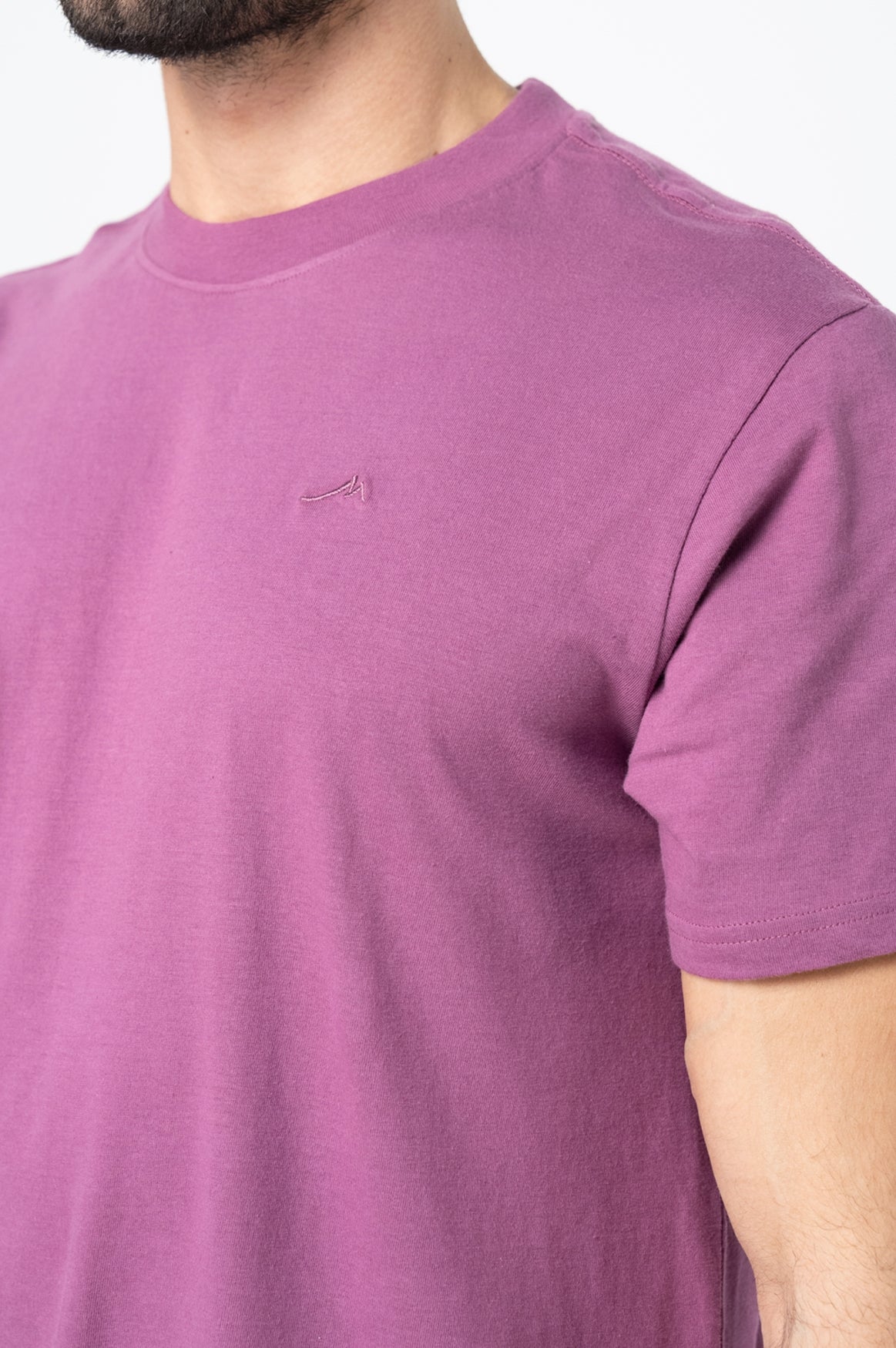 Basic T-Shirt Men | Mauve Hazel