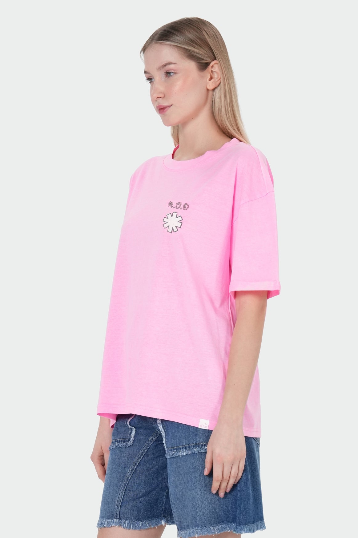 Abba T-Shirt | Neon Pink