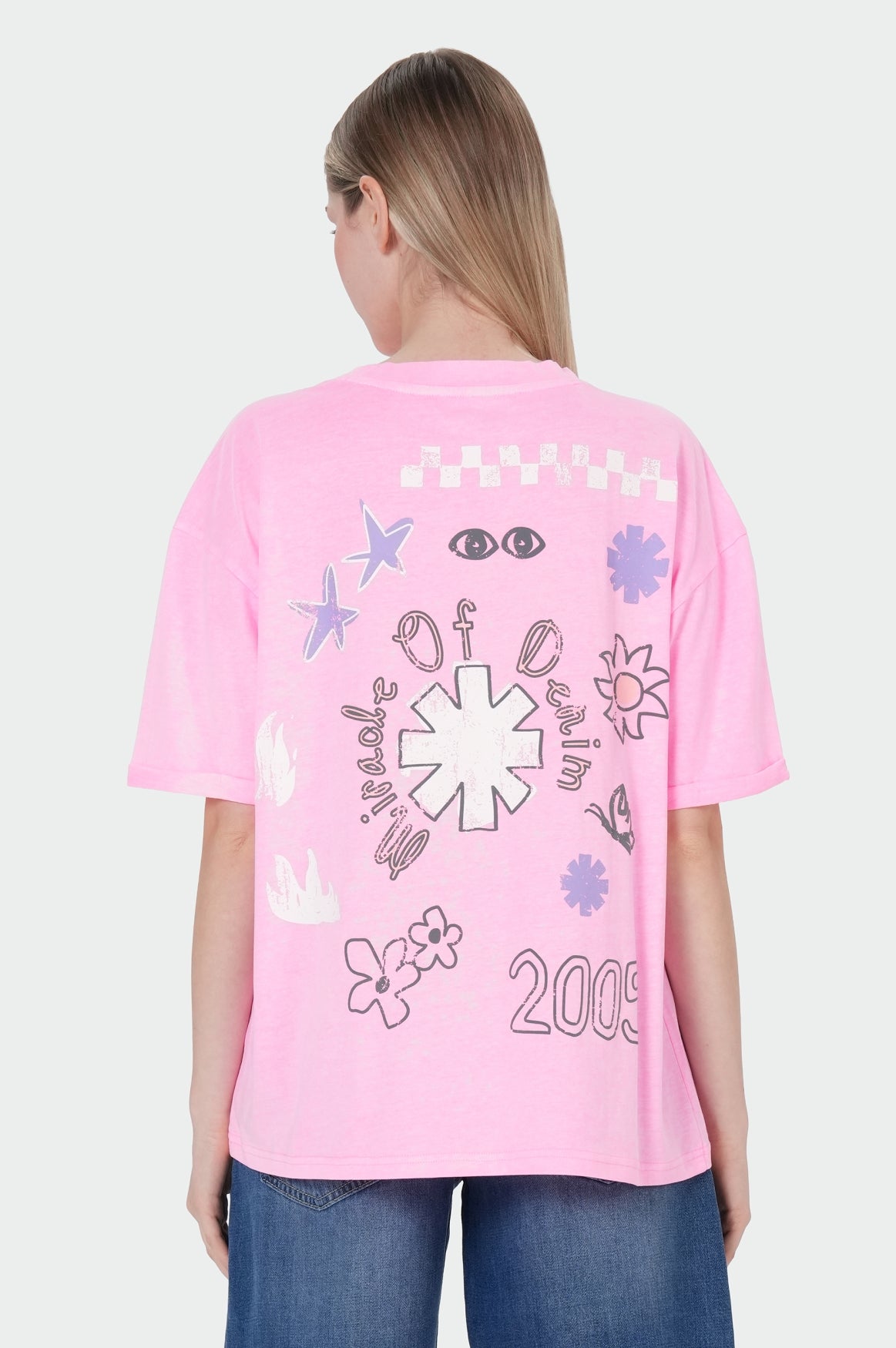 Abba T-Shirt | Neon Pink